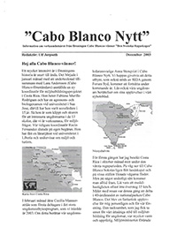 Cabo Blanco Nytt 2003