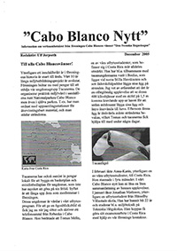 Cabo Blanco Nytt 2005